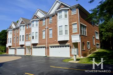 The Courts of Palatine subdivision in Palatine, IL