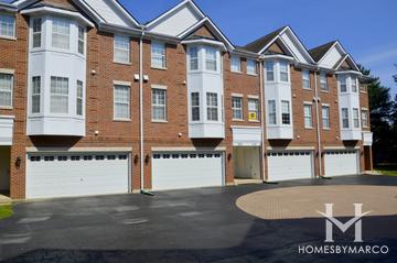 The Courts of Palatine subdivision in Palatine, IL