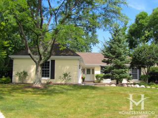 Willow Walk subdivision in Palatine, IL