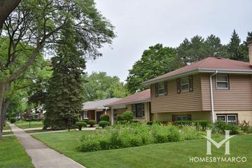 Willow Wood subdivision in Palatine, IL