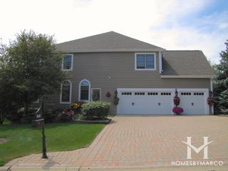 Windhill subdivision in Palatine, IL