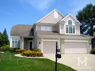 Windhill subdivision in Palatine, IL