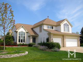 Windhill subdivision in Palatine, IL