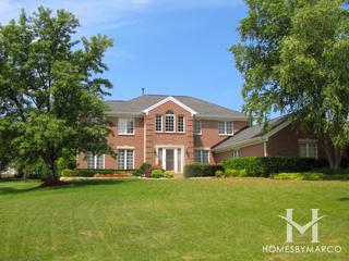 Windhill subdivision in Palatine, IL