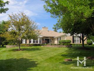 Windhill subdivision in Palatine, IL