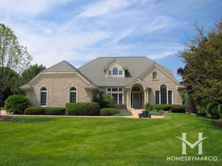 Windhill subdivision in Palatine, IL