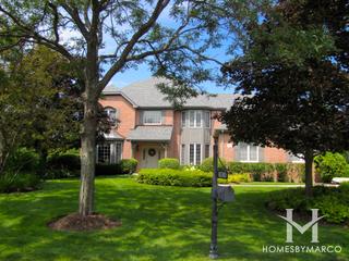 Windhill subdivision in Palatine, IL