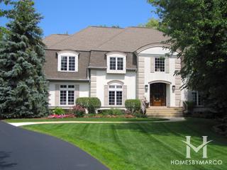 Windhill subdivision in Palatine, IL