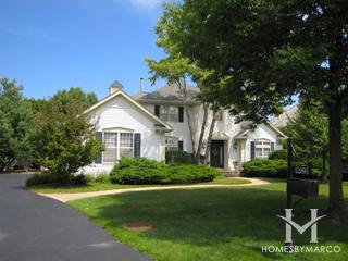 Windhill subdivision in Palatine, IL