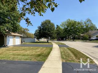 Amber Lakes subdivision in Woodridge, IL