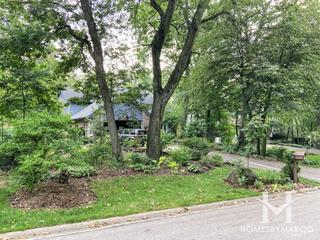 Whispering Oaks subdivision in Woodridge, IL