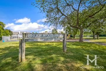 Brookwood subdivision in Wood Dale, IL