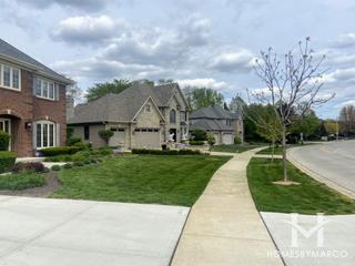 Klein Creek subdivision in Winfield, IL