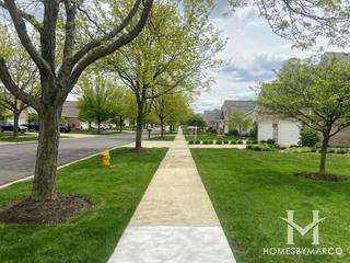 Mission Court subdivision in Winfield, IL
