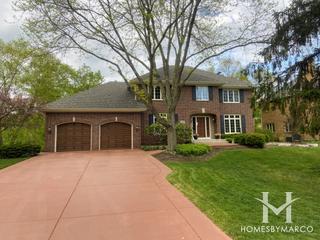 Summit Place subdivision in Winfield, IL