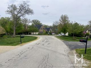 Winfield Estates subdivision in Winfield, IL