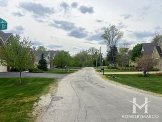 Winfield Estates subdivision in Winfield, IL