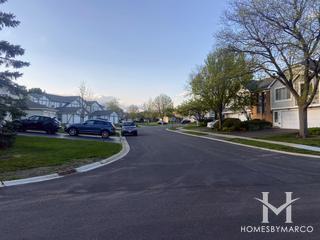 Winfield Square subdivision in Winfield, IL