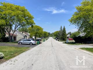 Winfield Terrace subdivision in Winfield, IL