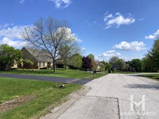 Woods of Cantigny subdivision in Winfield, IL