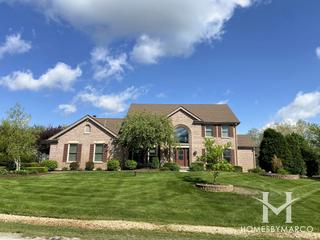 Woods of Cantigny subdivision in Winfield, IL
