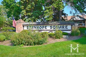 Stanhope Square subdivision in Willowbrook, IL
