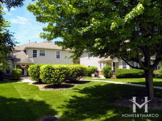 Main Street Townhomes subdivision in Batavia, IL