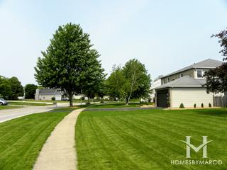 Mill Pond subdivision in Batavia, IL