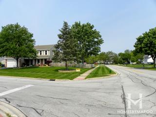 Mill Pond subdivision in Batavia, IL