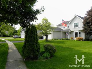 Mill Pond subdivision in Batavia, IL