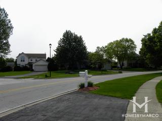 Mill Pond subdivision in Batavia, IL