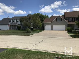 Blackberry Creek subdivision in Yorkville, IL