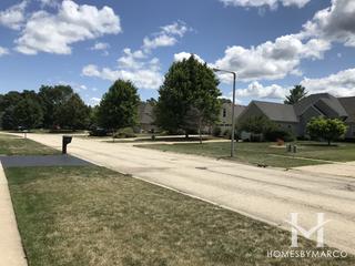 Blackberry Creek subdivision in Yorkville, IL