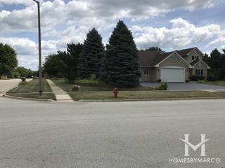 Cimarron Ridge subdivision in Yorkville, IL