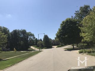 Crooked Creek Woods subdivision in Yorkville, IL