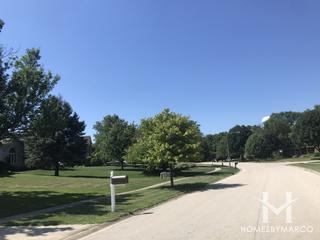 Crooked Creek Woods subdivision in Yorkville, IL
