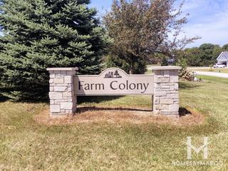 Farm Colony Estates subdivision in Yorkville, IL