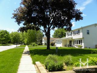 Saratoga subdivision in Batavia, IL