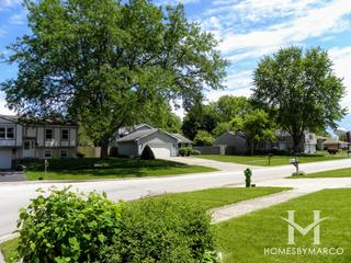 Saratoga subdivision in Batavia, IL