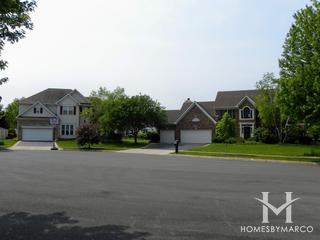 Stonefield subdivision in Batavia, IL