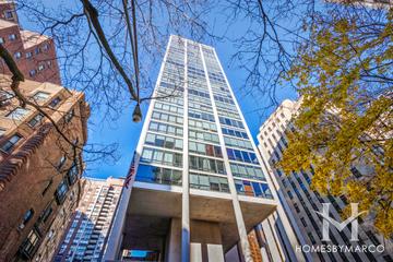 Astor Towers building in the Gold Coast neighborhood of Chicago, IL