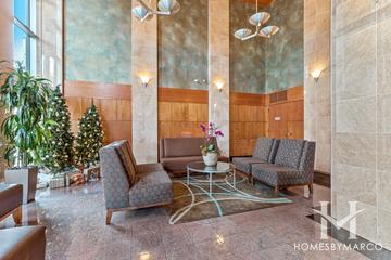 Elm at Clark Condos building in the River North neighborhood of Chicago, IL