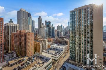 Elm at Clark Condos building in the River North neighborhood of Chicago, IL