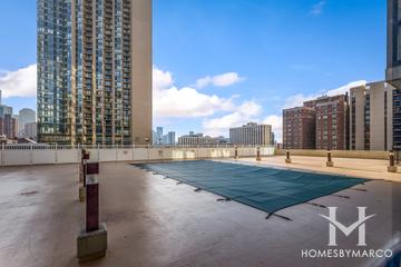 Elm at Clark Condos building in the River North neighborhood of Chicago, IL