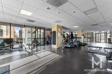 Elm at Clark Condos building in the River North neighborhood of Chicago, IL