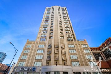 Farallon building in the River North neighborhood of Chicago, IL