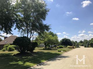 Fox Glen subdivision in Yorkville, IL