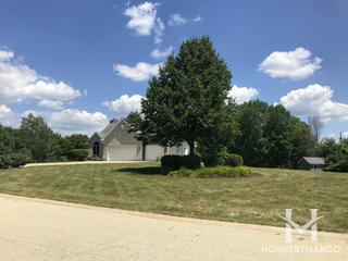 Fox Glen subdivision in Yorkville, IL