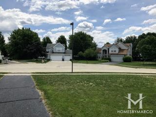 Fox Hill subdivision in Yorkville, IL