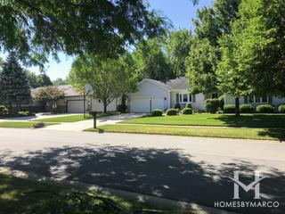 Prairie Park subdivision in Yorkville, IL